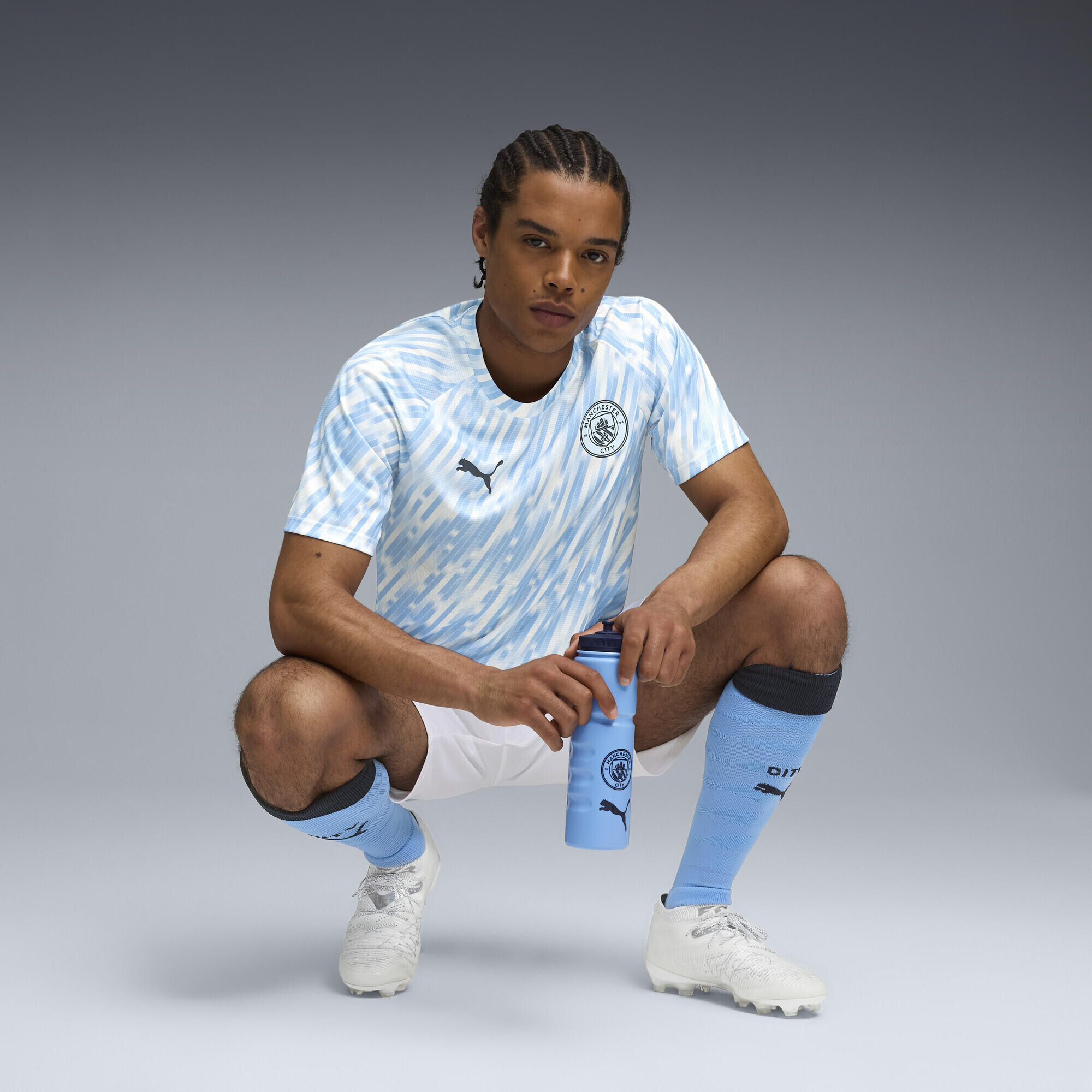 Maillot d'avant match Manchester City Homme PUMA 4/6