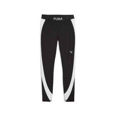 Damskie legginsy z wysokim stanem i blokami kolorów o długości 7/8 PUMA STRONG