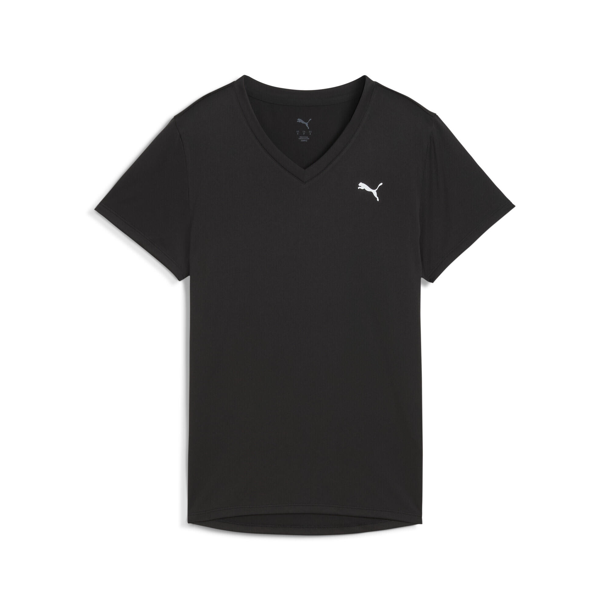 Tricou fitness femei v-ausschnitt, Drycell Tad Essentials PUMA