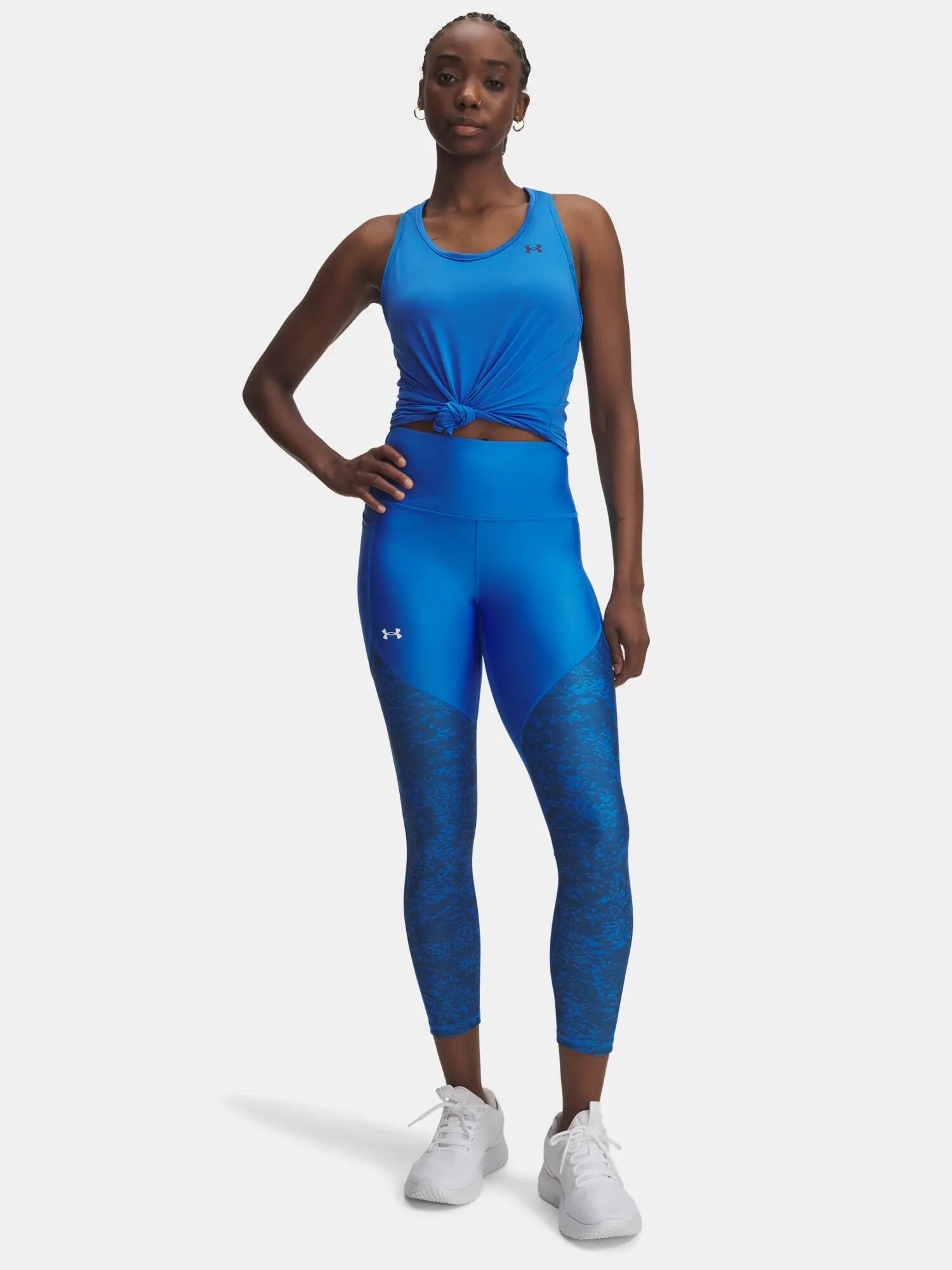 Női Under Armour Tech Print Panel Ankle Leg-BLU leggings 3/3