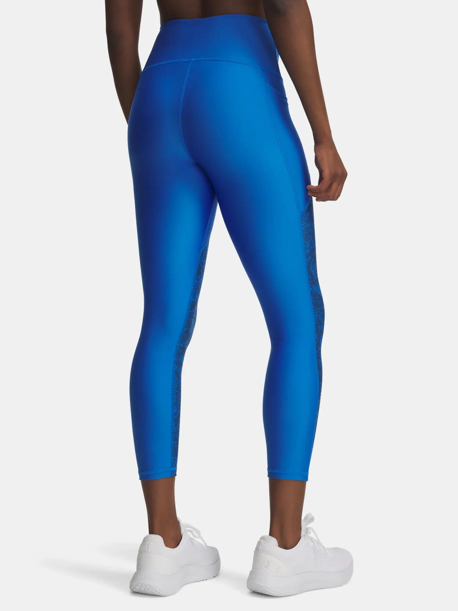 Női Under Armour Tech Print Panel Ankle Leg-BLU leggings 2/3