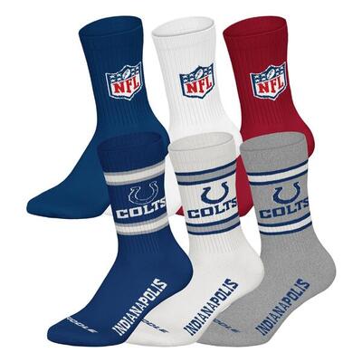 Socken Unisex 6er Pack Stretch-NFL 6Pack Crew Socks
