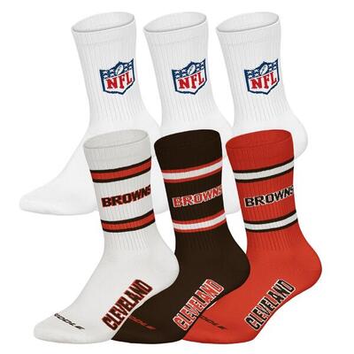 Socken Unisex 6er Pack Stretch-NFL 6Pack Crew Socks