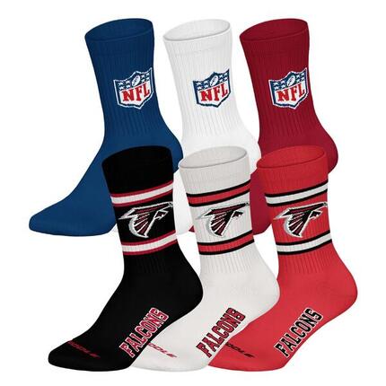 Socken Unisex 6er Pack Stretch-NFL 6Pack Crew Socks