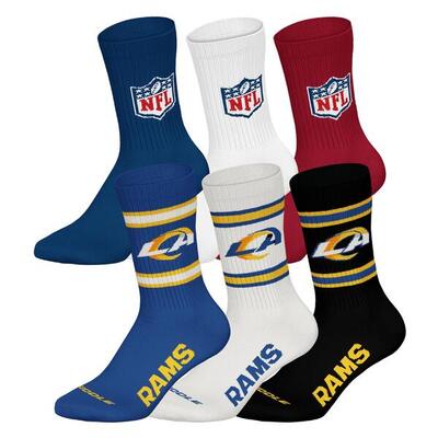Socken Unisex 6er Pack Stretch-NFL 6Pack Crew Socks