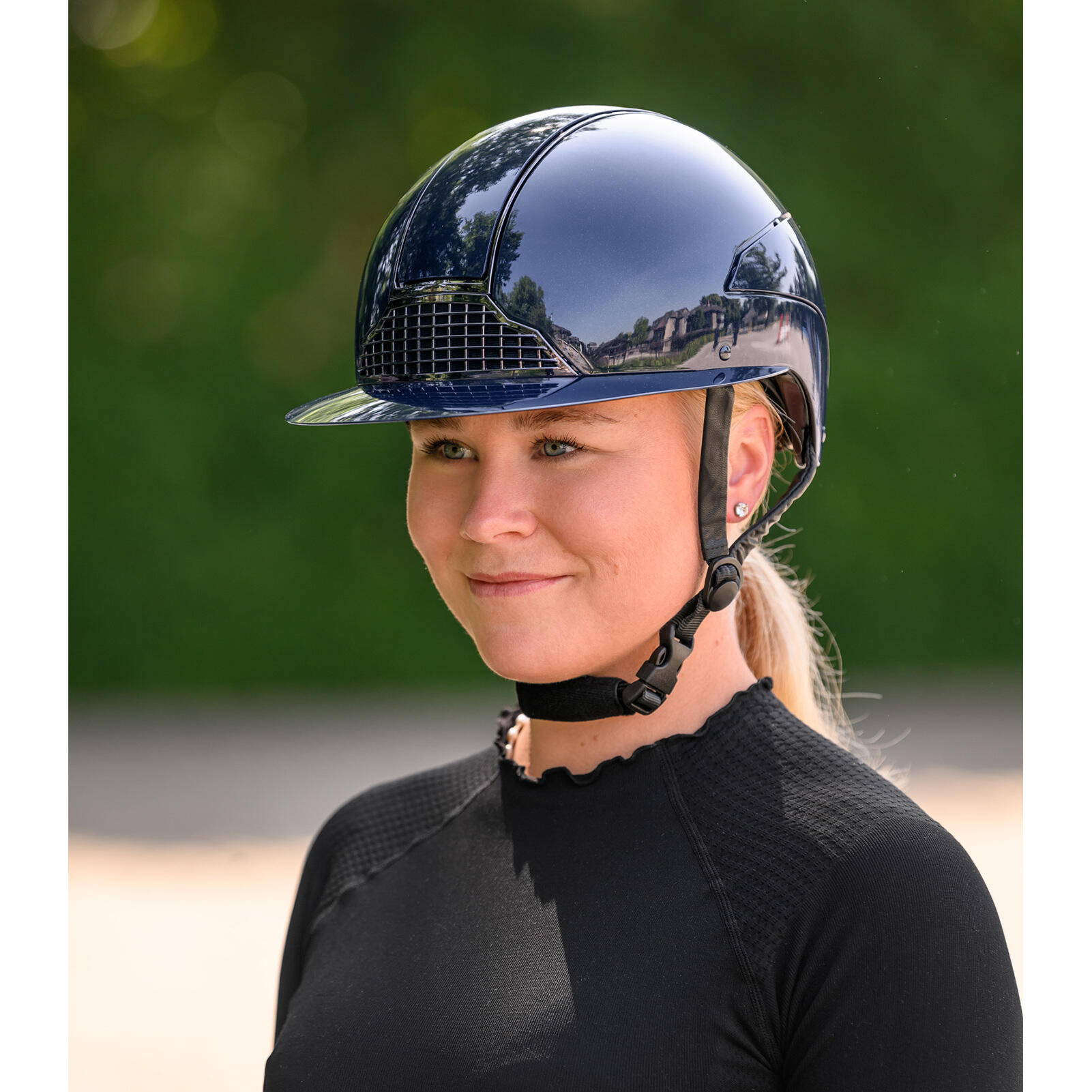 Casque d'équitation femme Swing H24 Lady Glossy 5/5