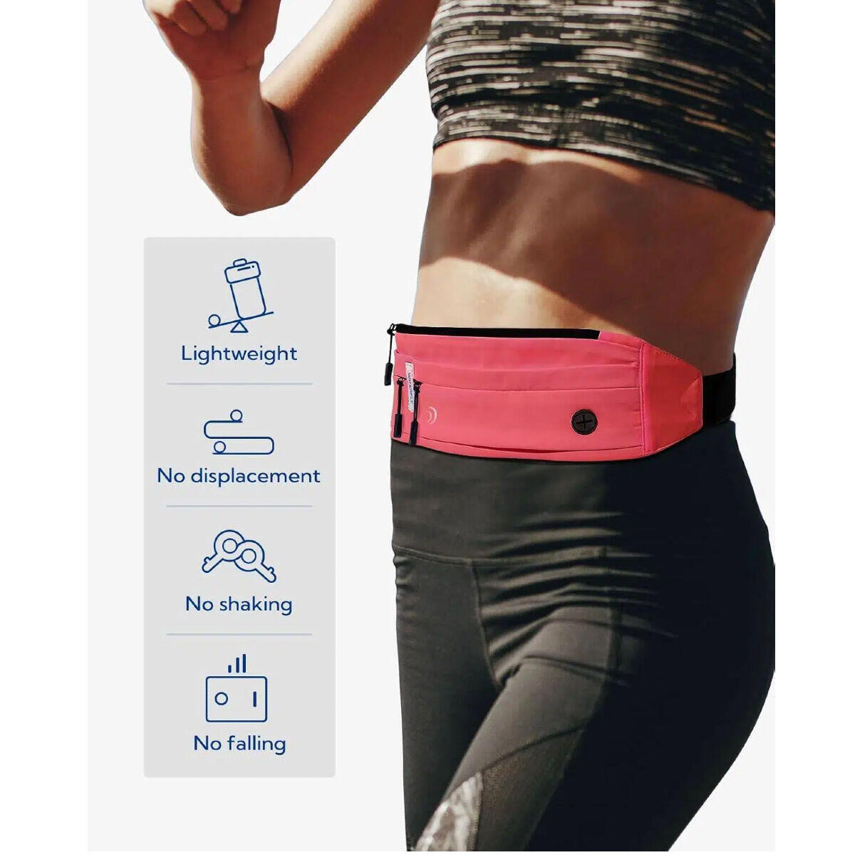 Waterfly Pochete Running Sport Running 3.0 Unisex Vermelho 4/5