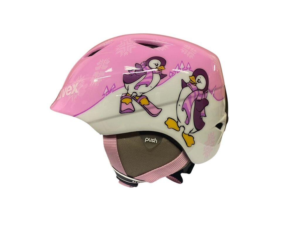 Casque de ski Uvex enfant, In‑Mould, réglable 46–50 cm
