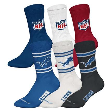 Socken Unisex 6er Pack Stretch-NFL 6Pack Crew Socks