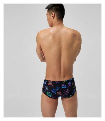 Maillot de bain Speedo Club Training 13,5 cm Noir/Bleu Homme 2/7