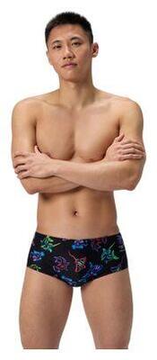 Speedo club trainingspak 13,5 cm zwart/blauw voor mannen