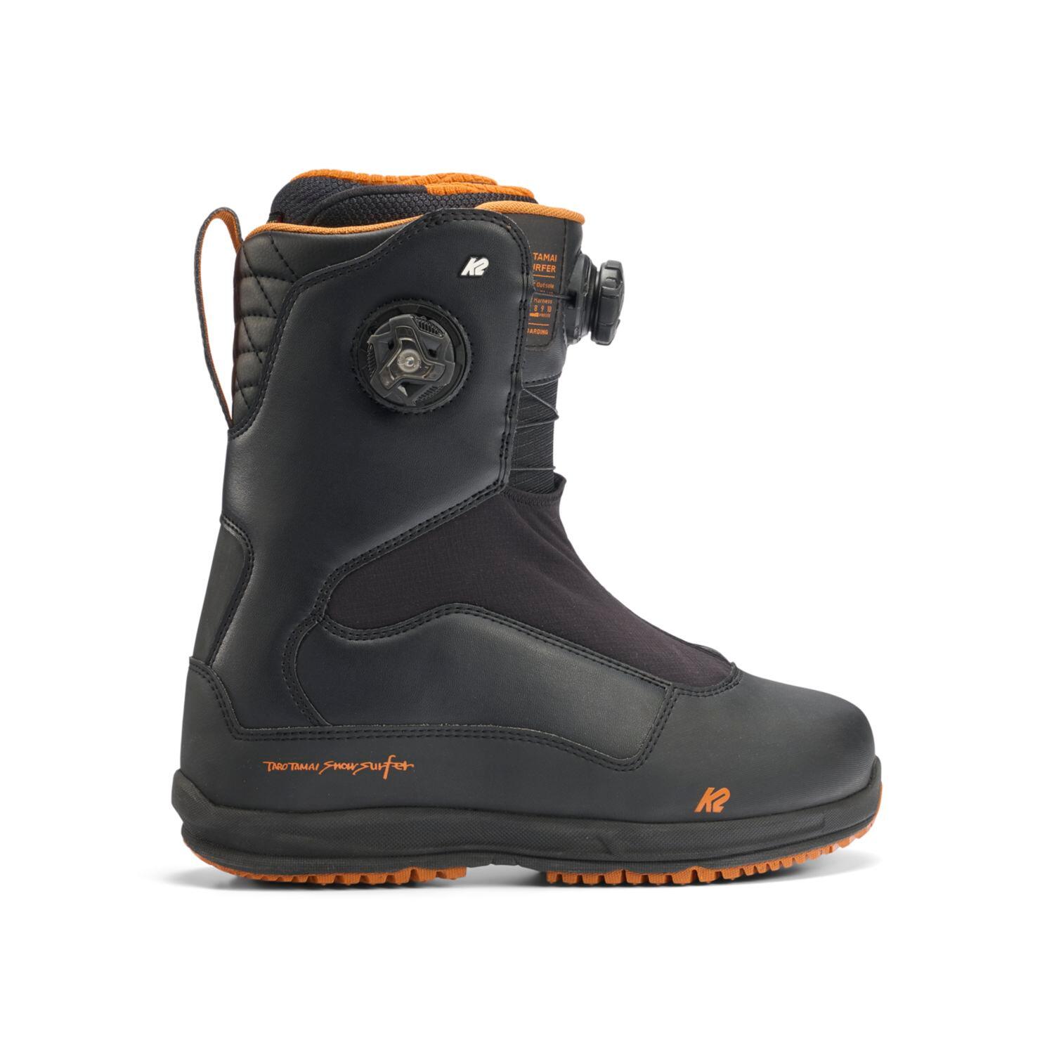 K2 - Boots De Snowboard Taro Tamai Snowsurfer Dark Grey Homme - Chaussures Snowboard - Gris - 43,5 - Decathlon