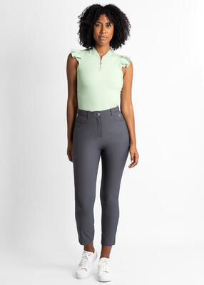 Dames mouwloos golfshirt quinta – vrouwelijk, ademend, sportieve pasvorm