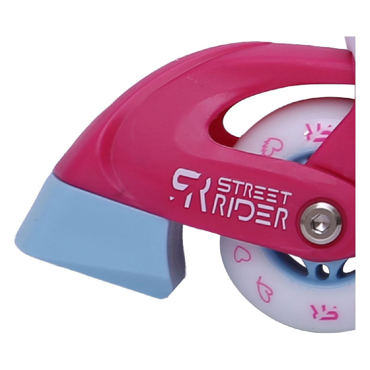 Street Rider en ligne Skeelers Pink taille 26-29 4/5