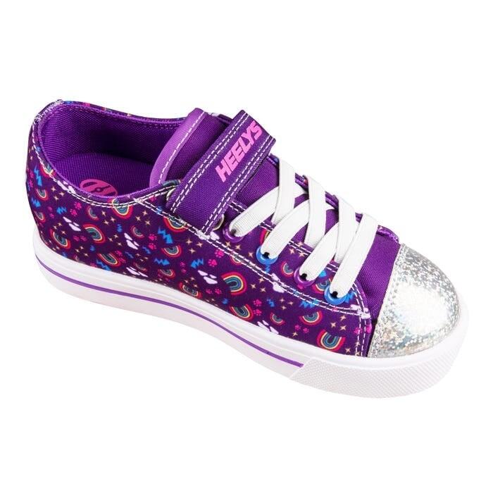 Heelys X2 Snazzy Purple Multi Rainbow 3/3