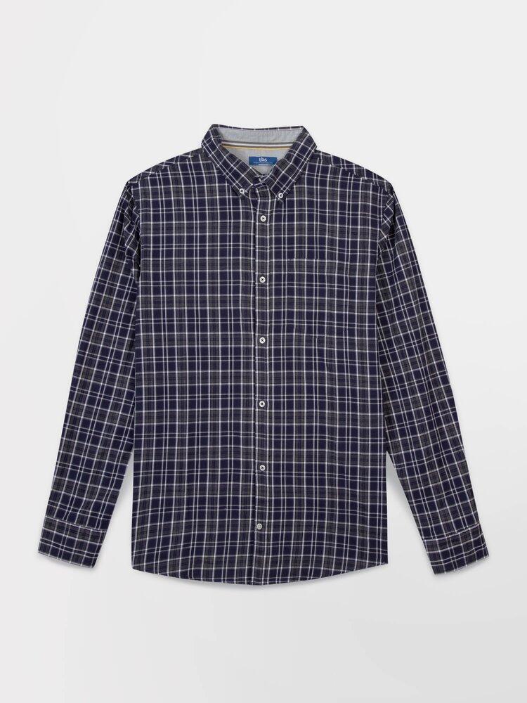 Chemise manches longues Homme - TONIECHE Bleu Marine 2/5