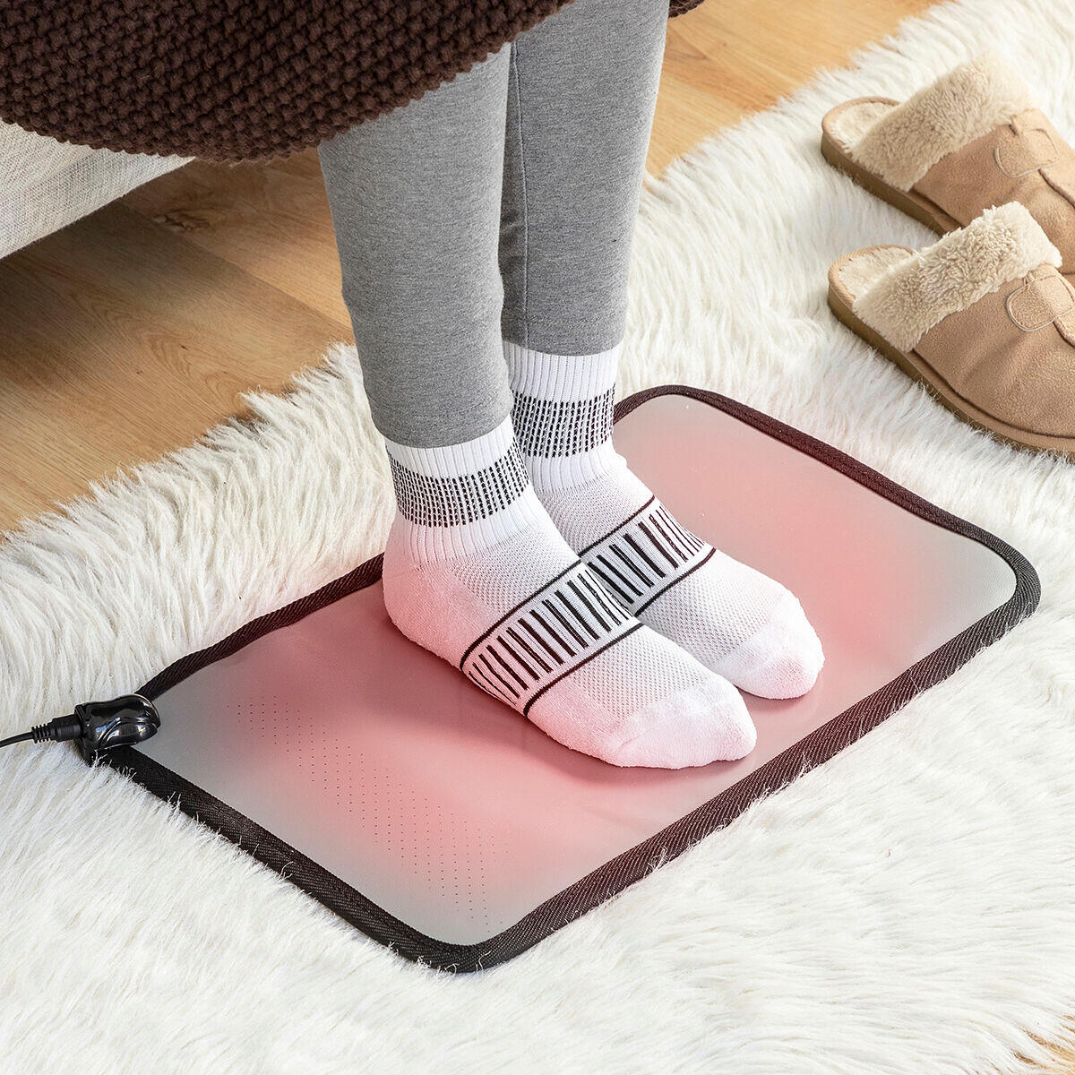Tapis Électrique Chauffant INNOVAGOODS Gris 4/7