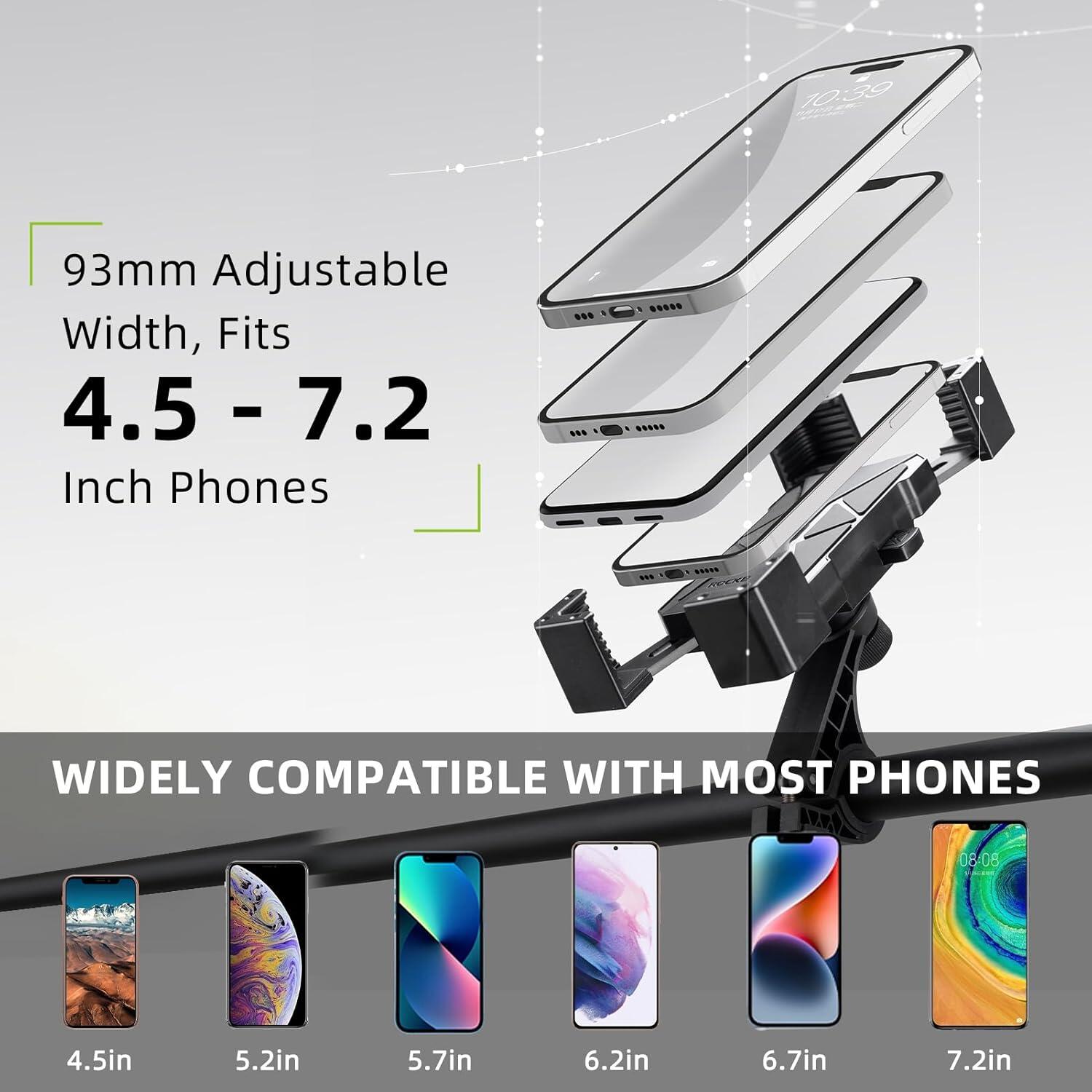 Support Téléphone Vélo/Moto Réglable à 360° 7/7