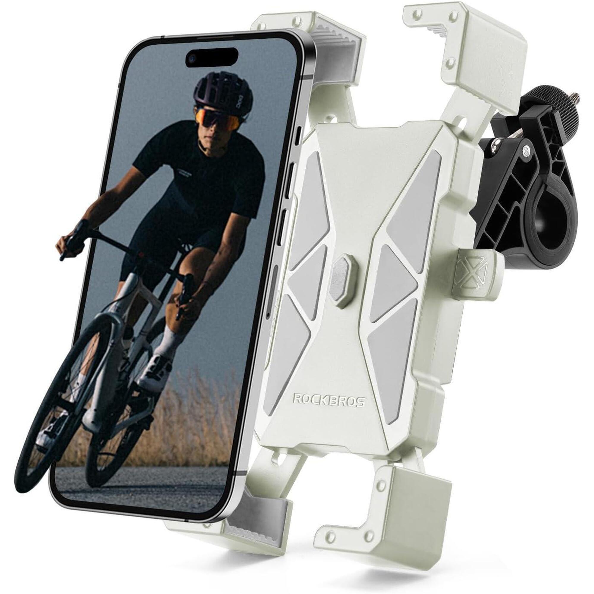 Rockbros - Support Téléphone Vélo/moto Réglable À 360° - Support Smartphone - No Size - Decathlon