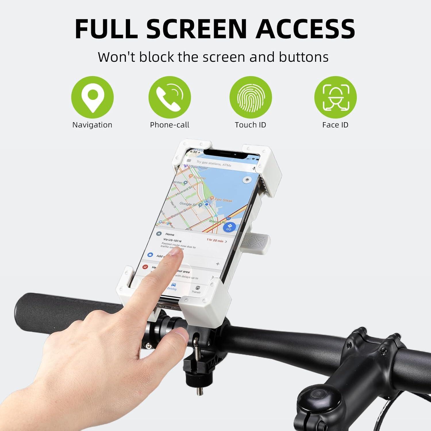 Support Téléphone Vélo/Moto Réglable à 360° 6/7