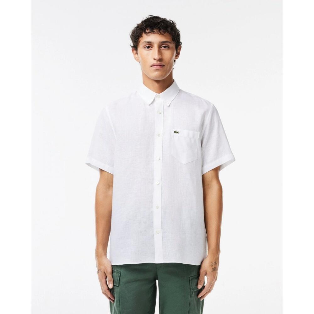 Lacoste - Camisa Branca Ch5699-001 Branco da Decathlon