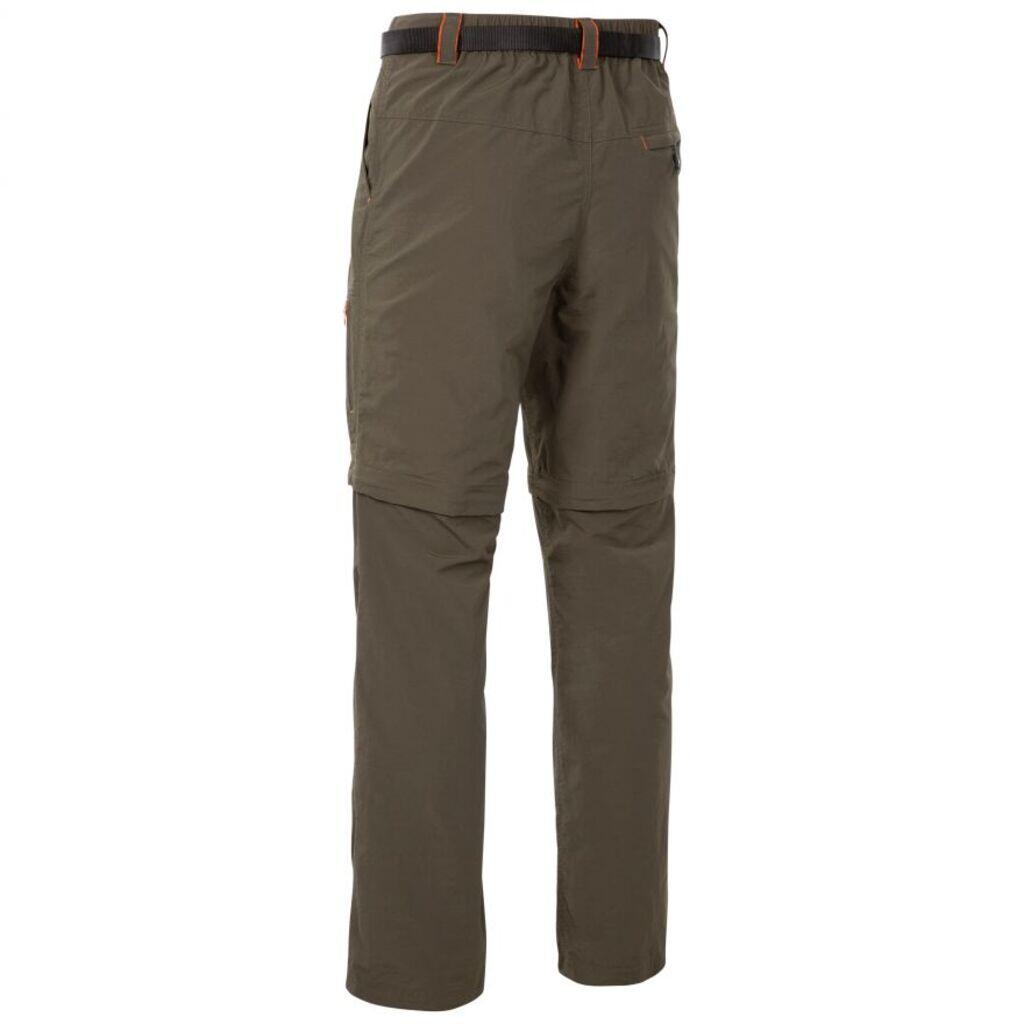Trespass RYNNE Pantaloni trekking uomo – zip-off, anti-zanzare 3/4