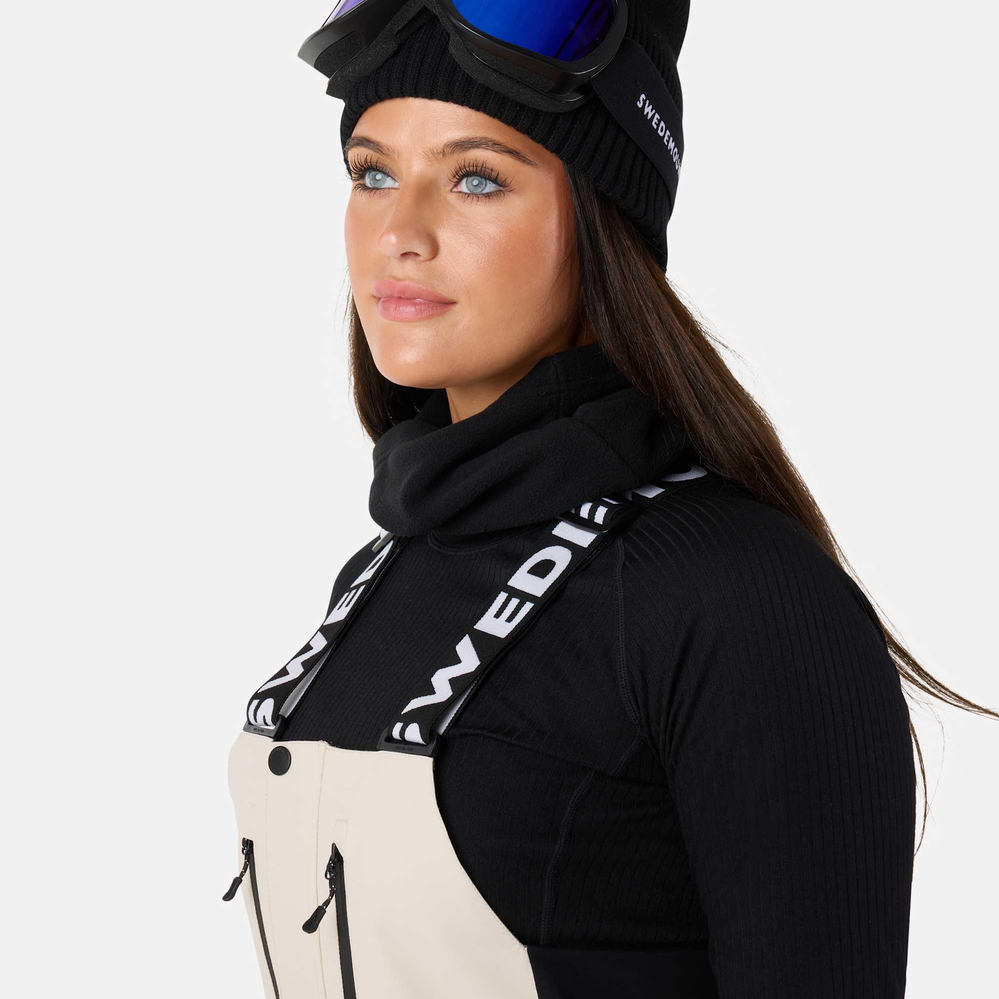 Dames ski skibroek waterdicht winddicht Lofoten 3L Shell Bib II 5/7