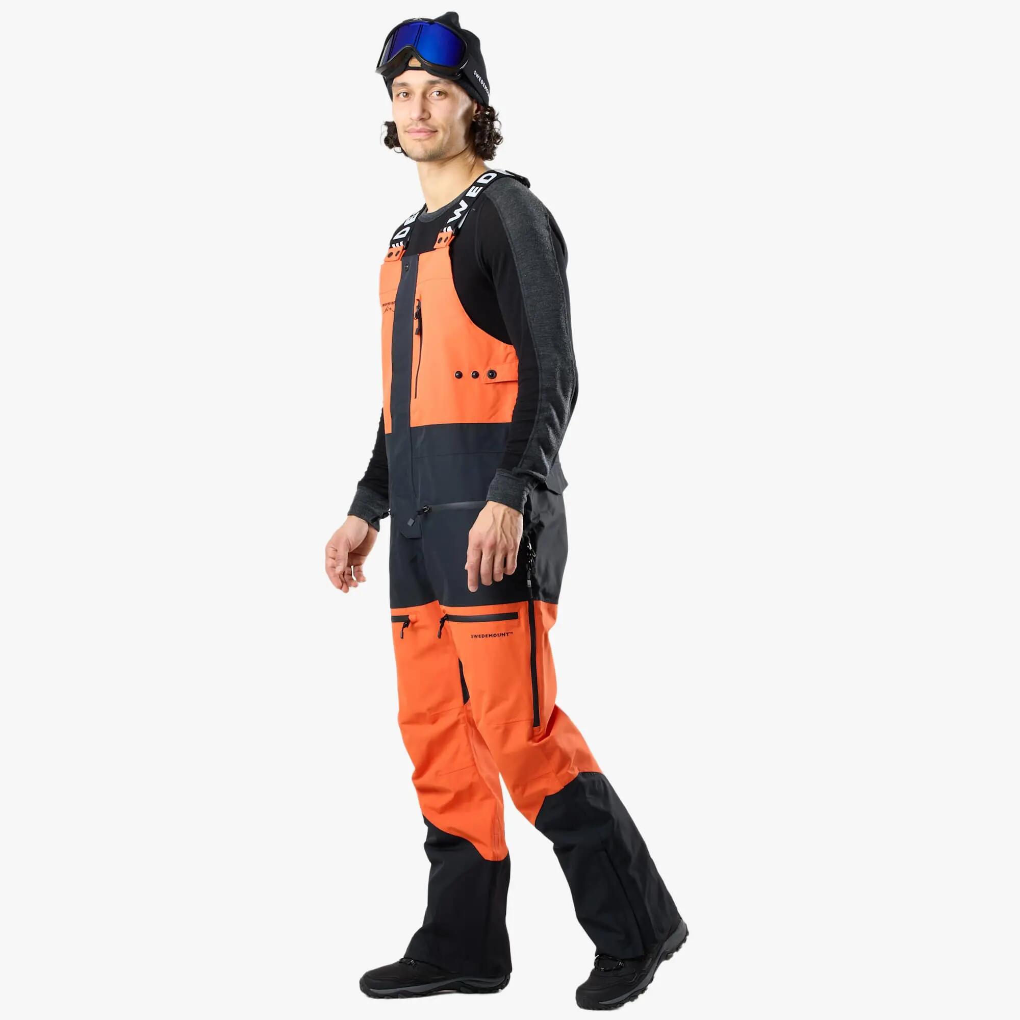 Skibroek Met Bretels Skiën Man Freeride Waterdicht 4/8