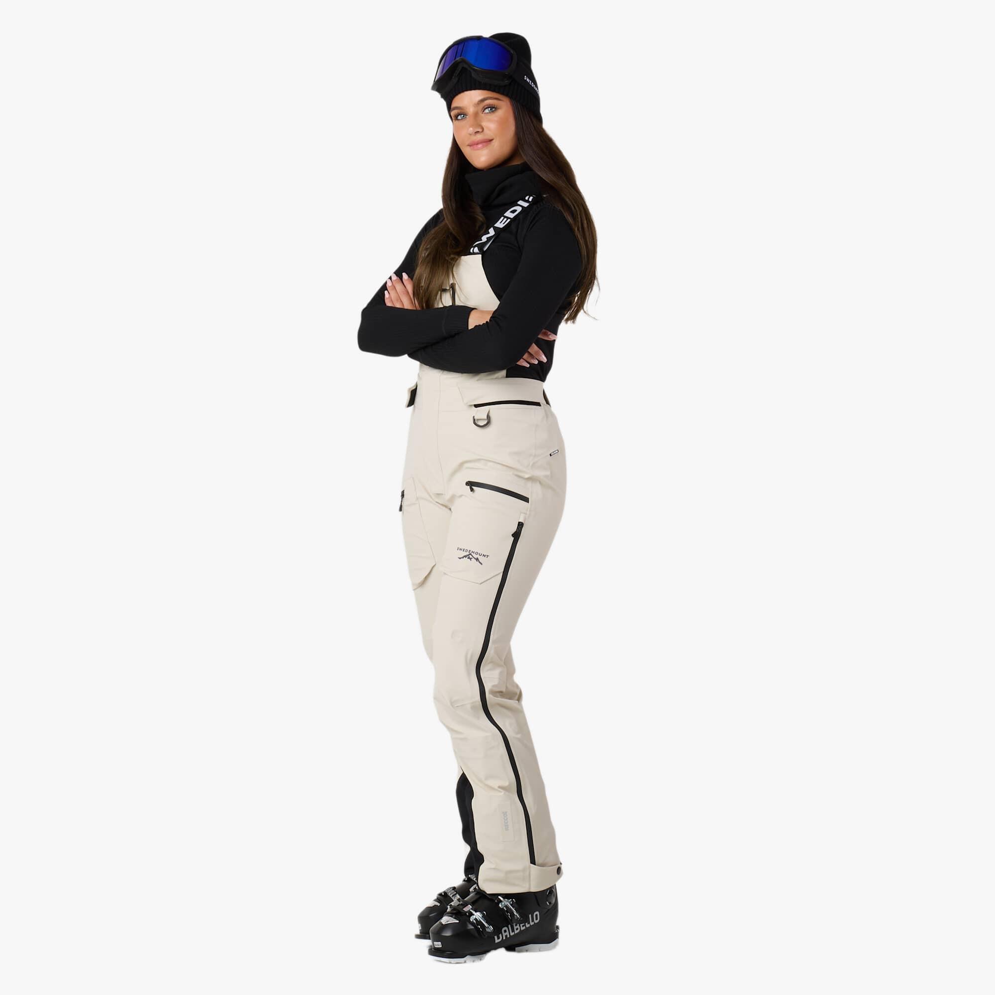 Dames ski skibroek waterdicht winddicht Lofoten 3L Shell Bib II 4/7