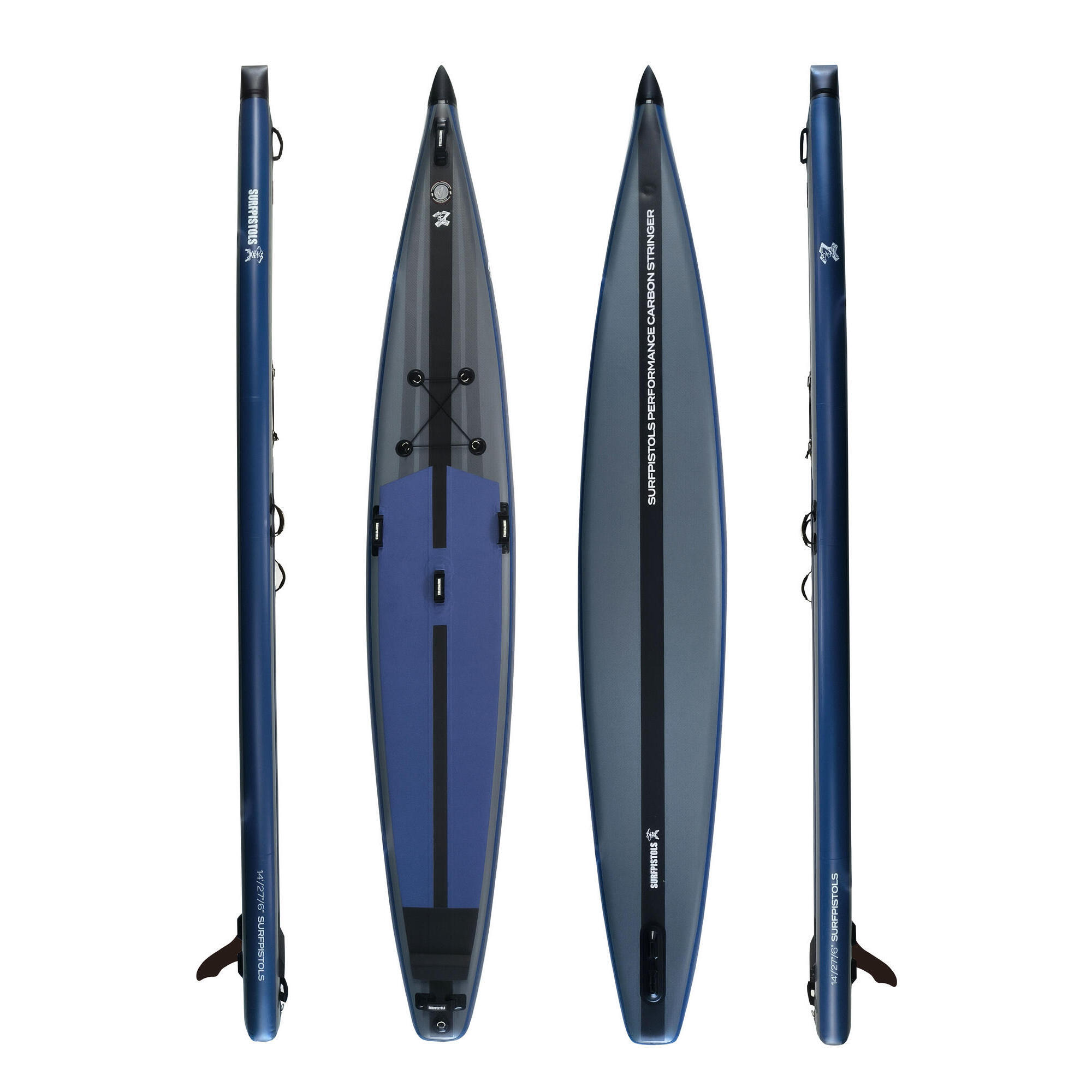 Surfpistols - Stand Up Paddle Gonflable Performance Race 14"x29'x6"surfpistols - Planche De Stand Up Paddle - Decathlon