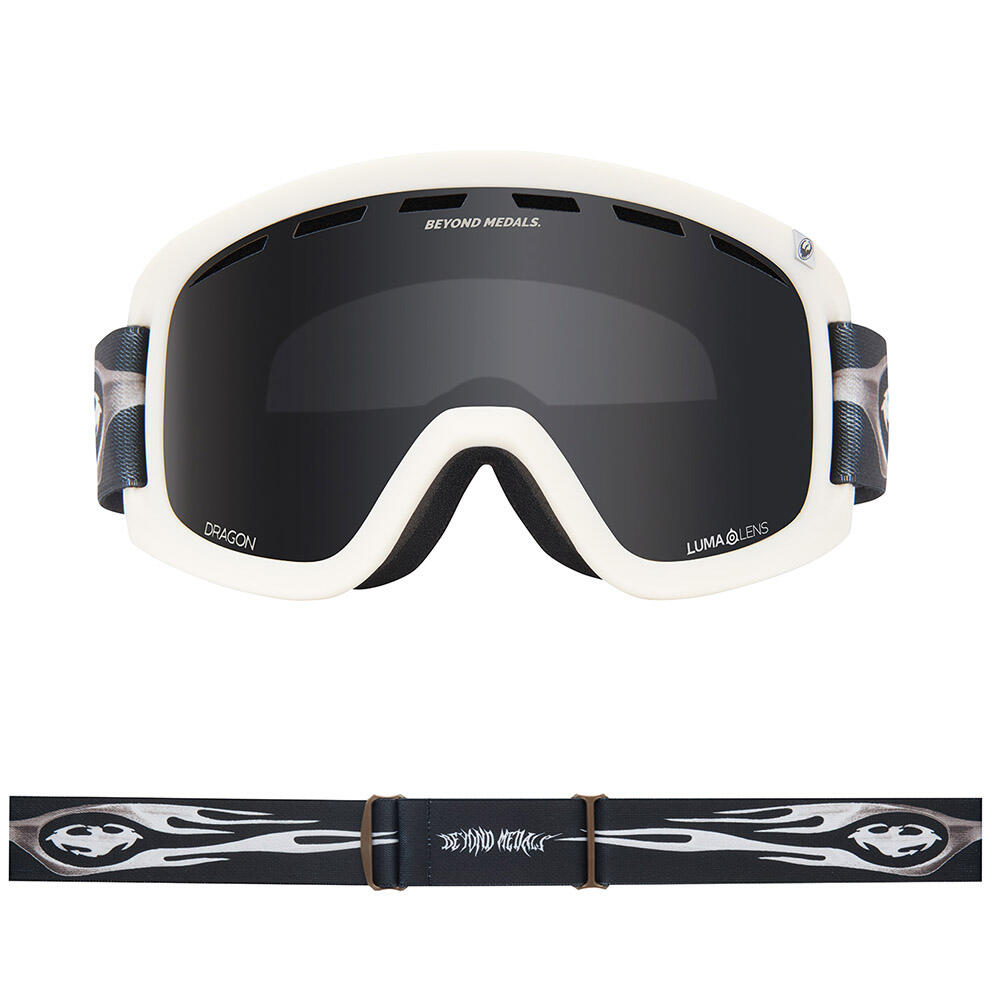 D1 OTG Lunettes De Ski Unisexes - Beyond Medals/LL Dark Smoke & LL Flash Blue 2/6