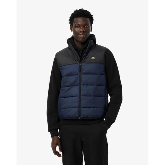 Gilet Uomo Lacoste con Cappuccio e Imbottitura