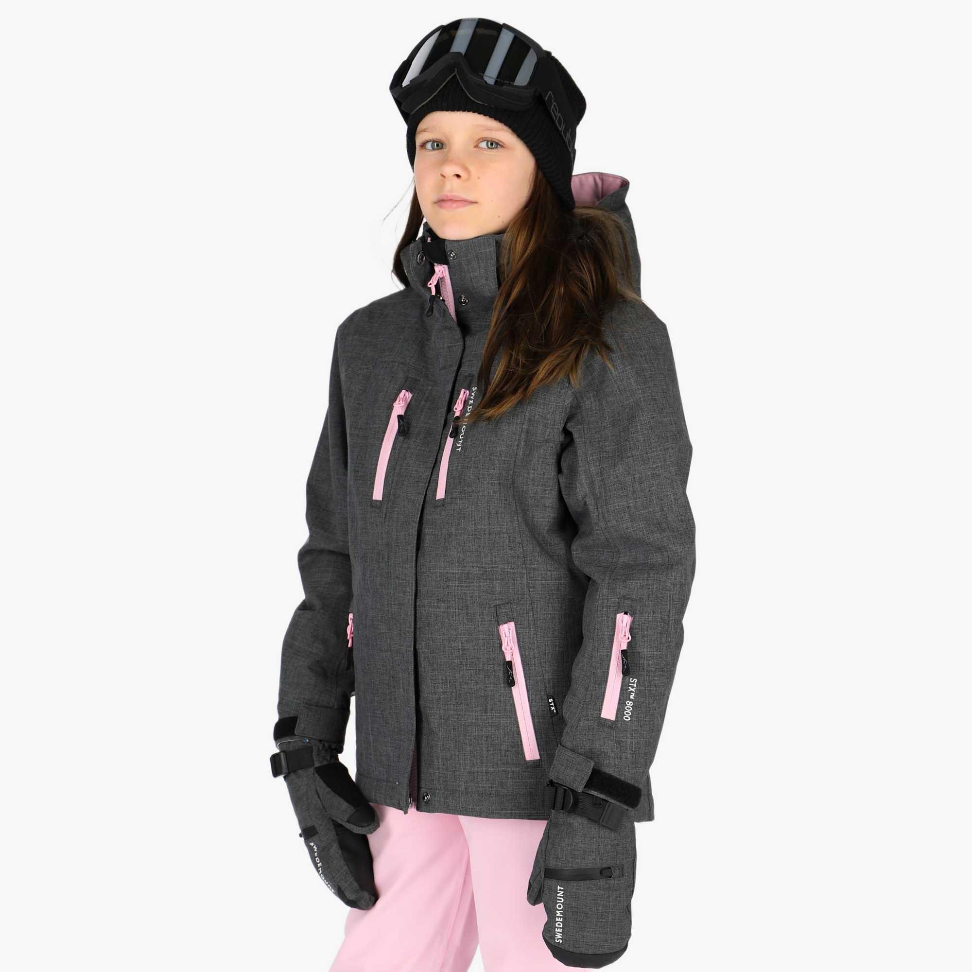 Veste de ski junior ski imperméable coupe-vent Cervinia 4/7