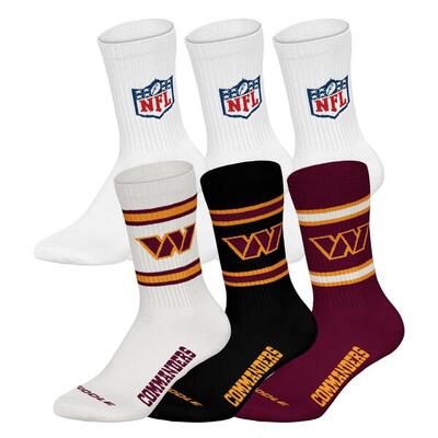 Socken Unisex 6er Pack Stretch-NFL 6Pack Crew Socks