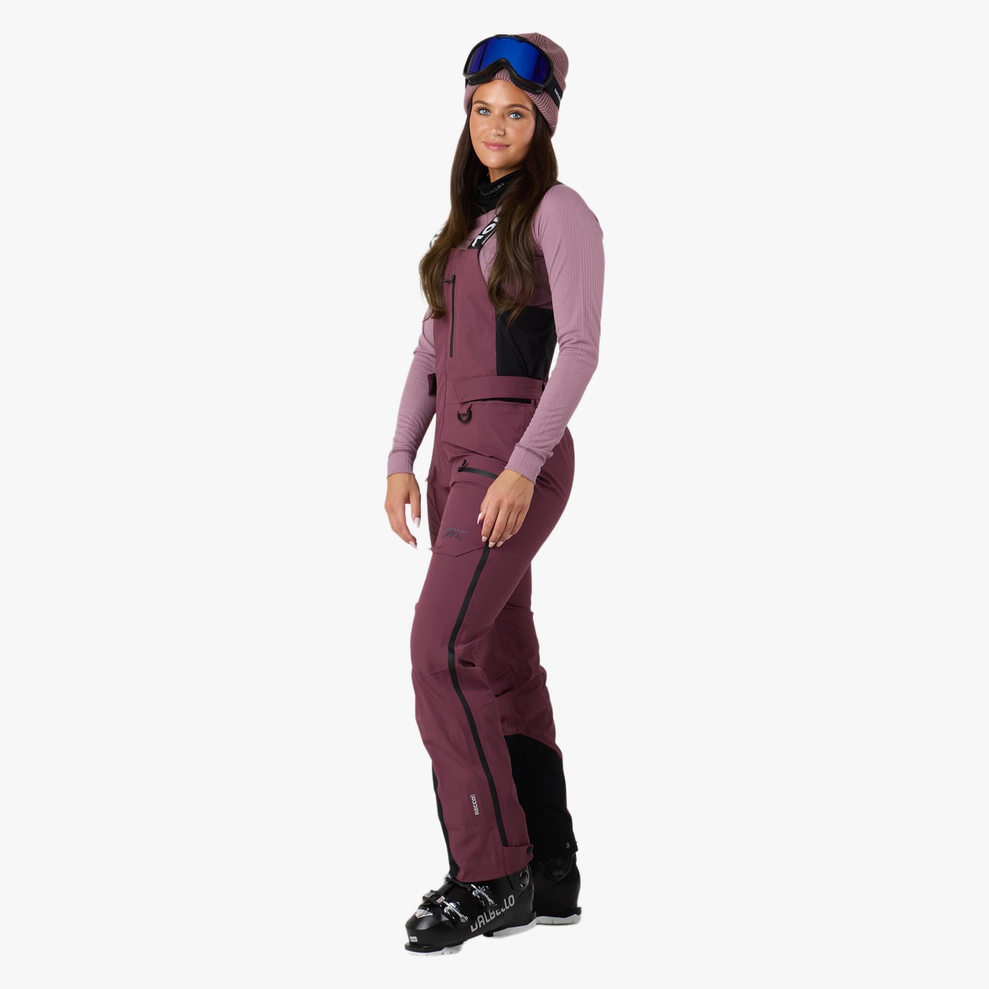 Pantalones De Esquí Con Tirantes Esquí Mujer Impermeable Lofoten 4/7