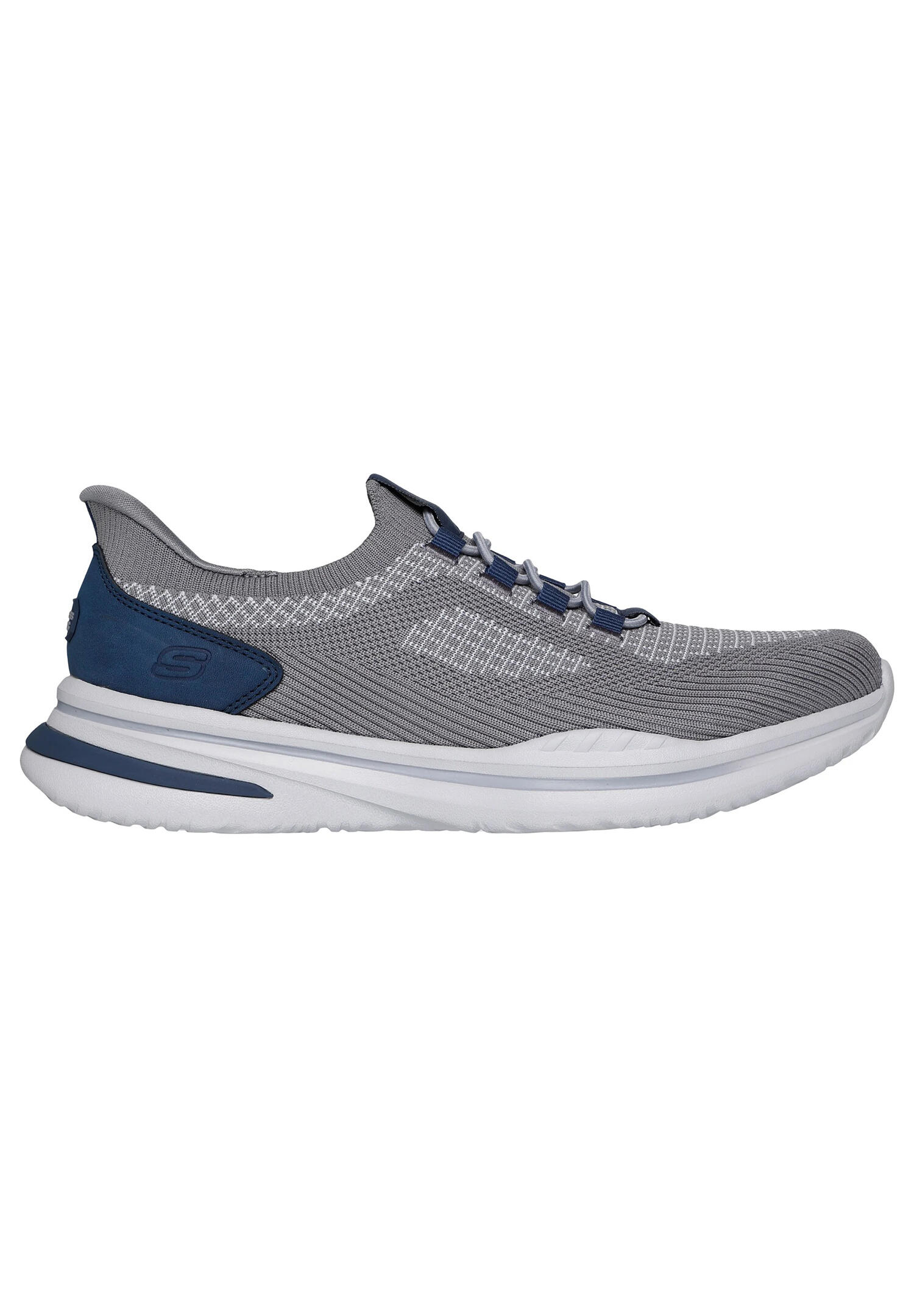 Skechers Herren Slip-ins Relaxed Fit: Norlan - Alonso Sneaker 211207 Grau 2/7