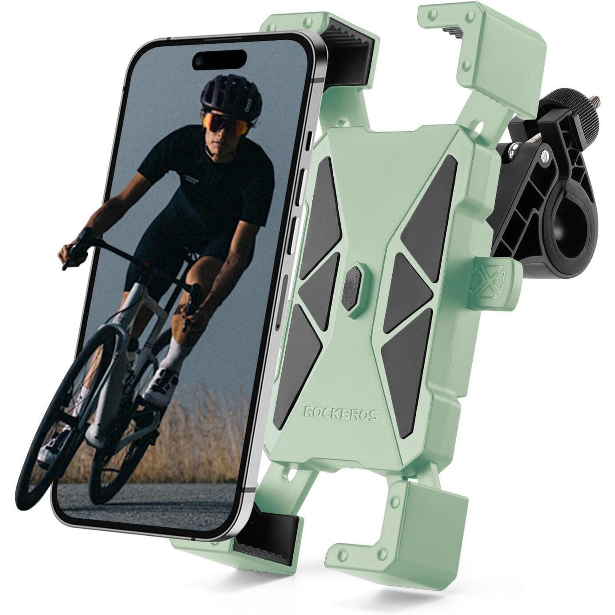 Rockbros - Support Téléphone Vélo/moto Réglable À 360° - Support Smartphone - No Size - Decathlon