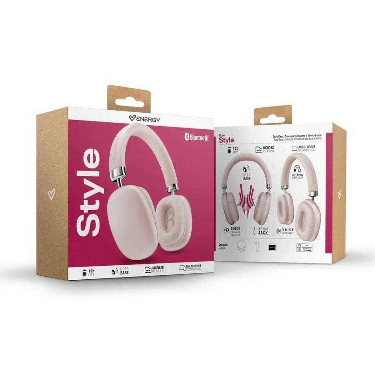 Kopfhörer ENERGY SISTEM Style Rose BT Bluetooth 4/5
