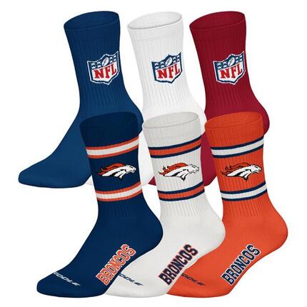 Socken Unisex 6er Pack Stretch-NFL 6Pack Crew Socks