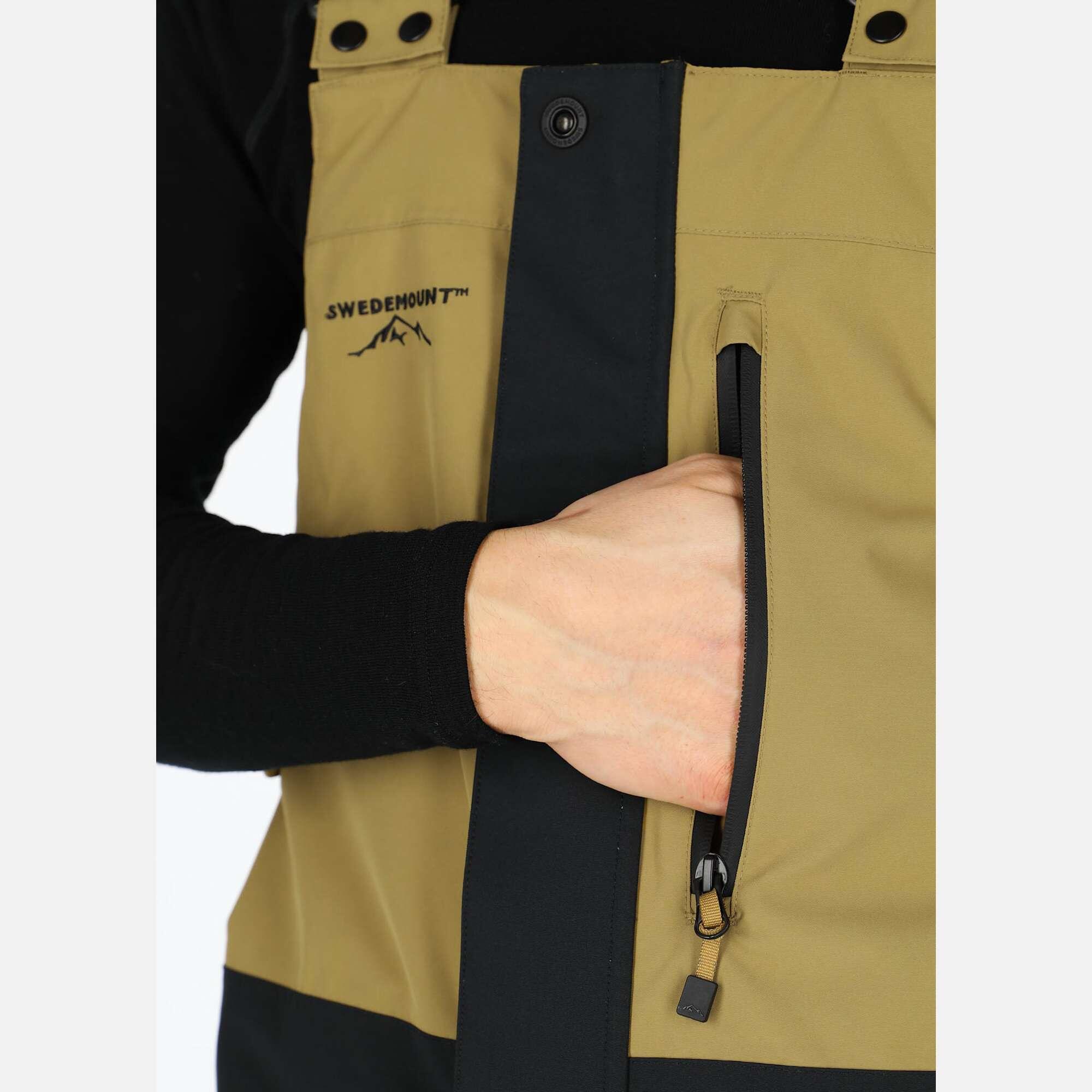Heren ski skibroek bib waterdicht winddicht Freeride Bib 4/7