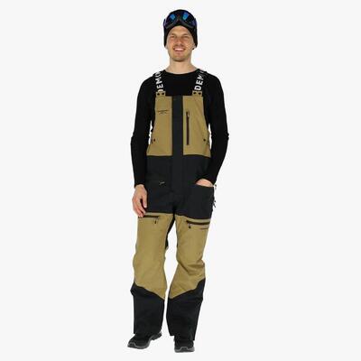 Heren ski broek skiën waterdicht winddicht ademend freeride bib pants
