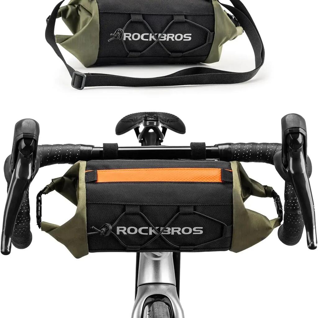 Reflective shoulder bag front bag