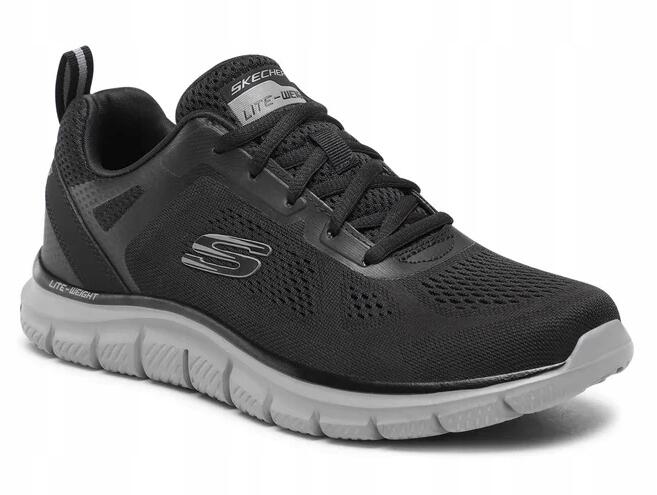 Buty męskie SKECHERS Track Broadercharcoal 3/6