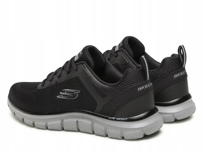 Buty męskie SKECHERS Track Broadercharcoal 4/6