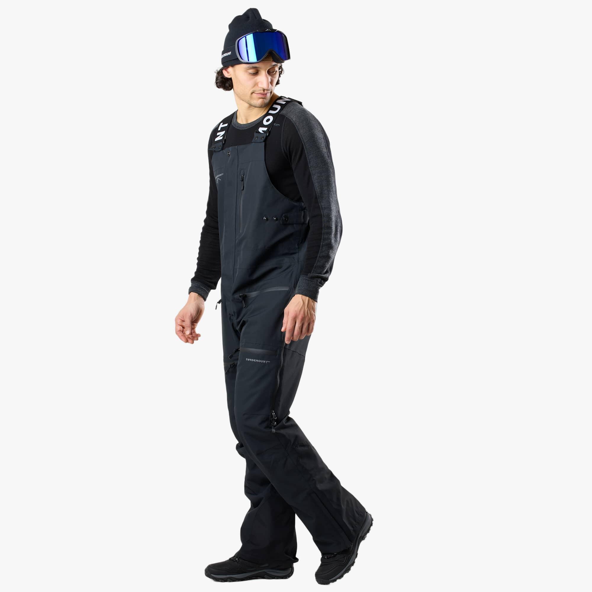 Pantalon de ski homme Freeride imperméable coupe-vent Bib 4/8