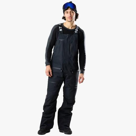 Pantalon de ski homme Freeride imperméable coupe-vent Bib