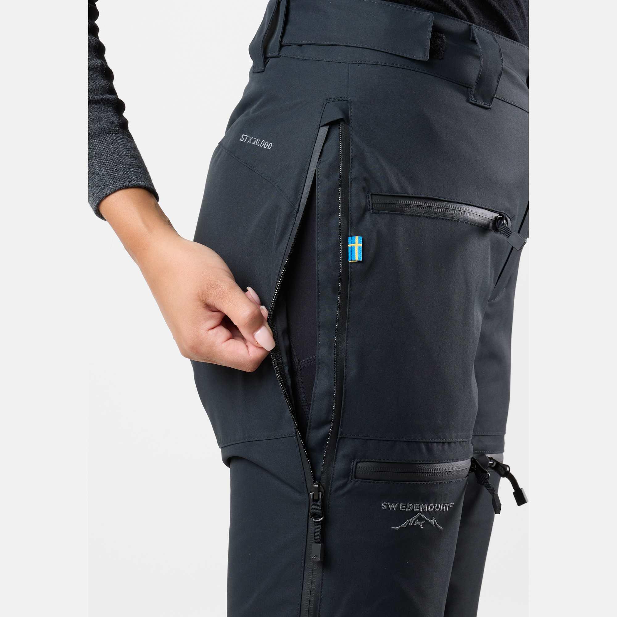 Pantalones de esquí mujer transpirable Freeride Pants 6/7