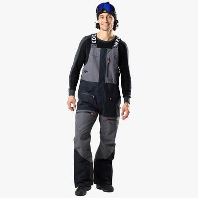 Heren ski broek skiën waterdicht winddicht ademend freeride bib pants