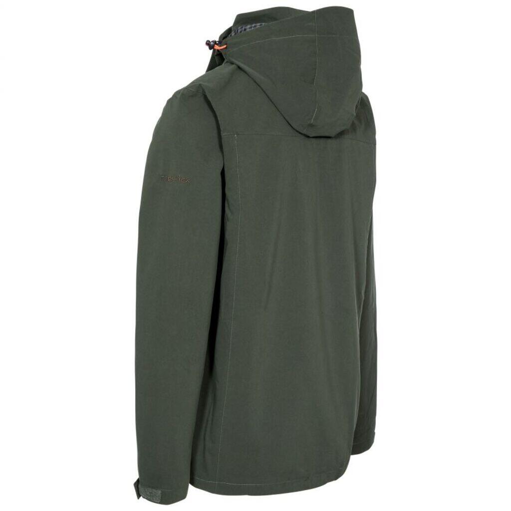 Giacca uomo Trespass Weir impermeabile con fodera a quadri 6/7