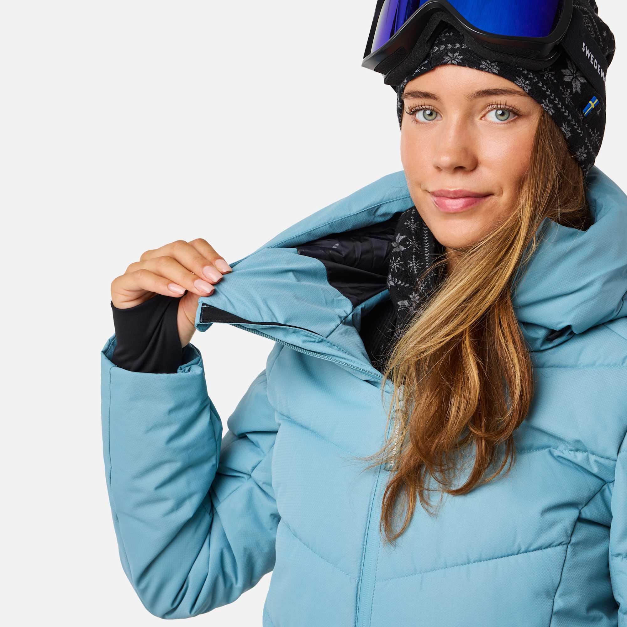Veste de ski femme imperméable respirante Cervinia Puffer 5/7